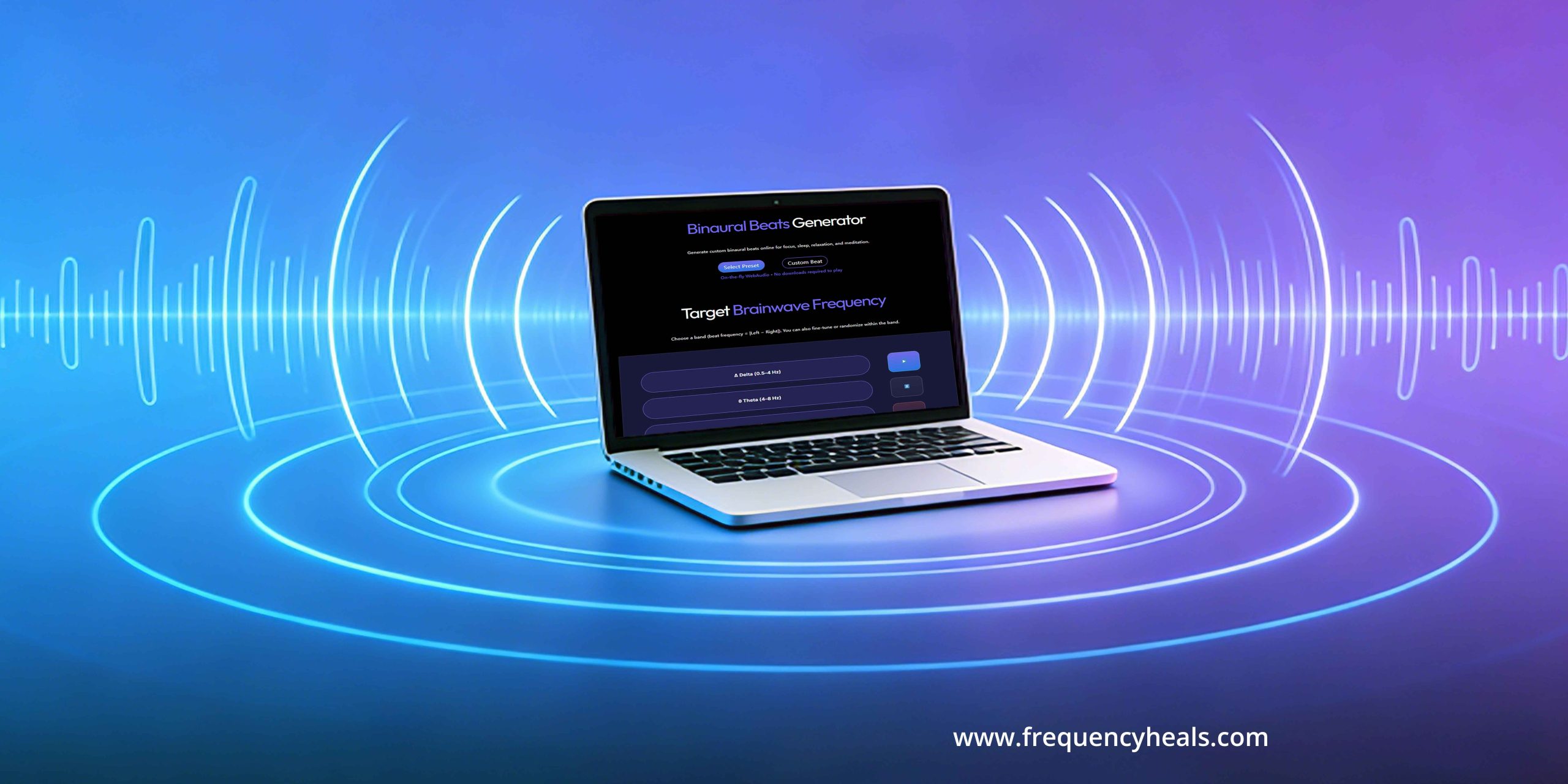 Taking things a step further customizing frequencies with our online generators