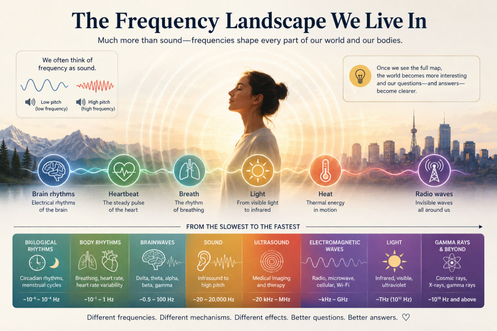 Different Types of Frequencies Around Us