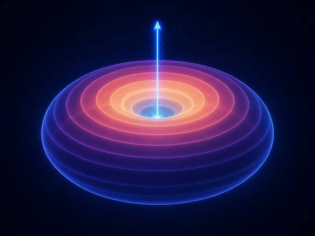 Schematic of a scalar omnidirectional field