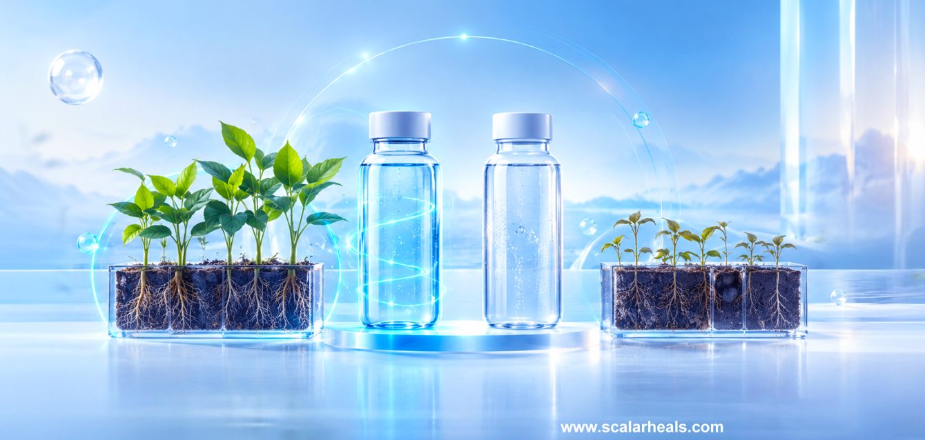 Scalar-Charged Water vs. Plain Water A 30-Day Plant Growth Experiment Scalar-Charged Water vs. Plain Water A 30-Day Plant Growth Experiment